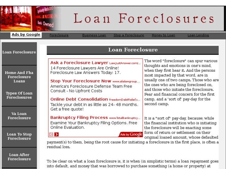 www.loansforeclosures.net