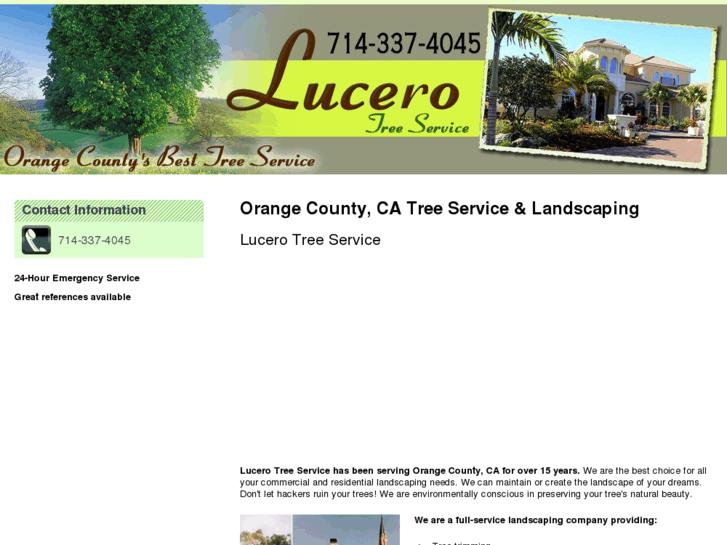 www.lucerotreeservice.com