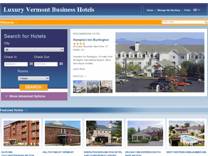 www.luxuryvermontbusinesshotels.com