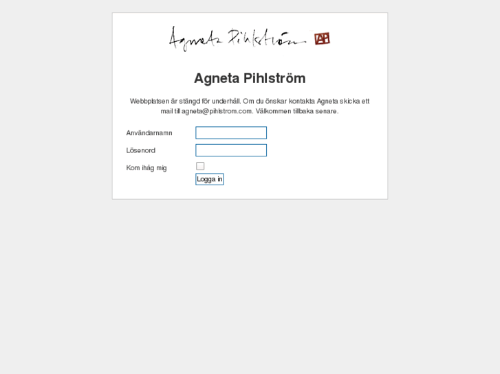 www.agnetapihlstrom.com