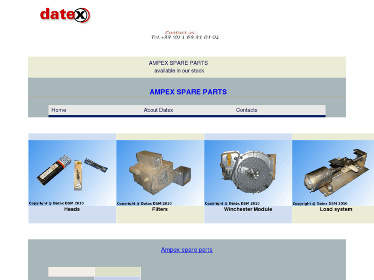 www.ampex-spare-parts.com