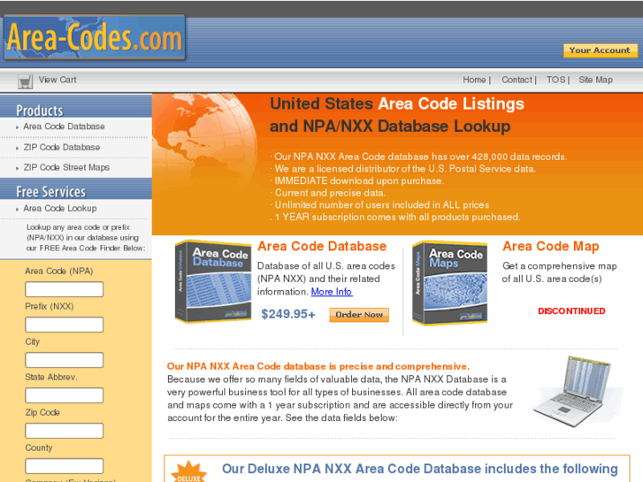 www.area-codes.com