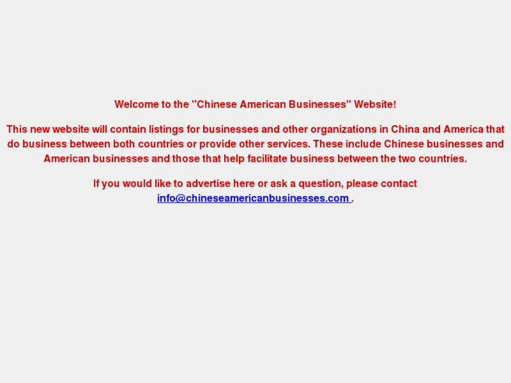 www.chineseamericanbusinesses.com