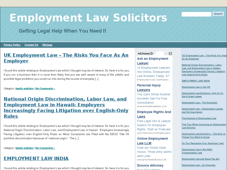 www.employmentlawsolicitors.org