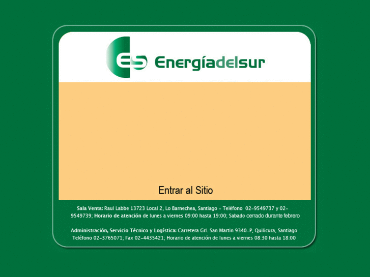 www.energiadelsur.cl