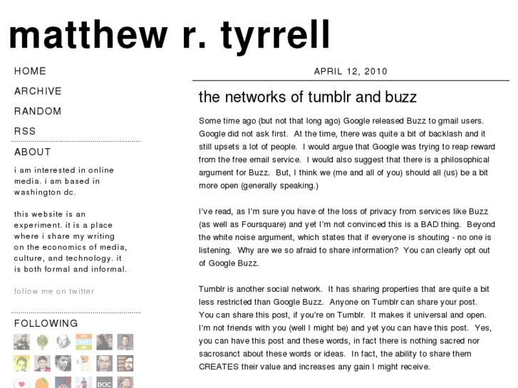 www.matthewrtyrrell.com