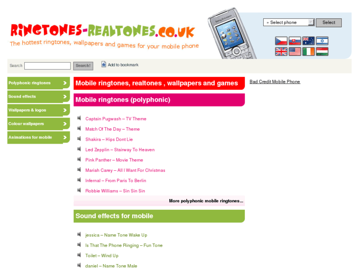 www.ringtones-realtones.co.uk