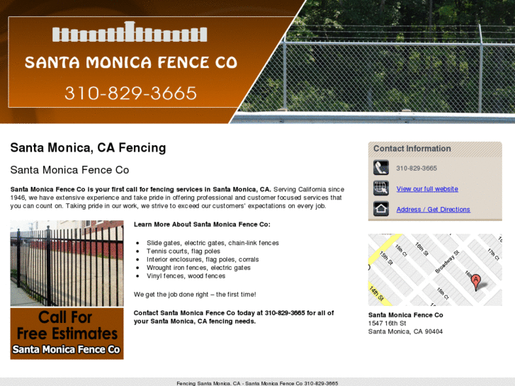 www.santamonicafenceco.com