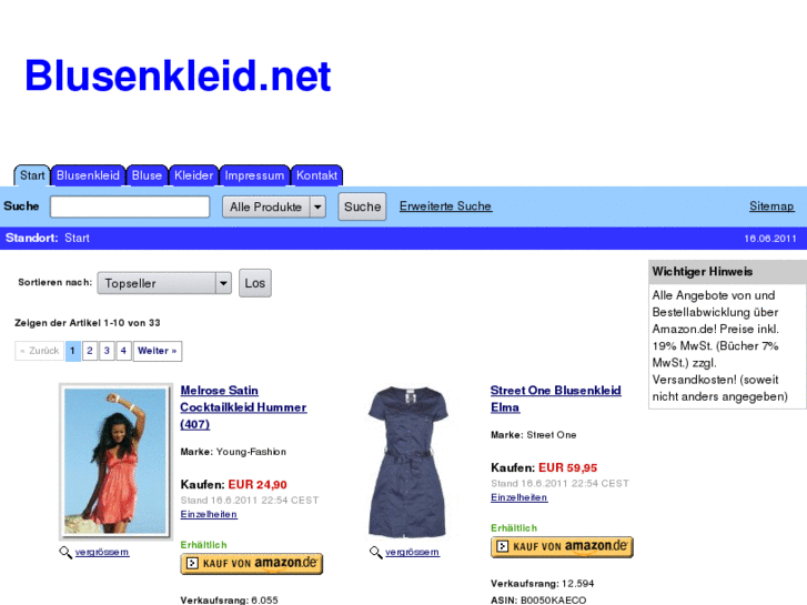 www.blusenkleid.net