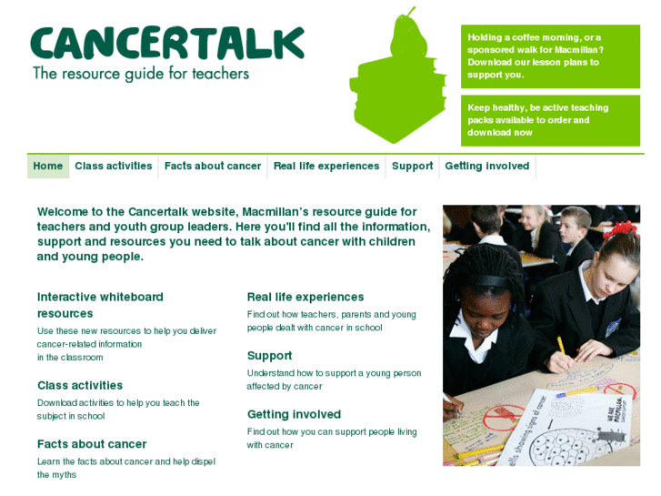 www.cancertalk.org.uk