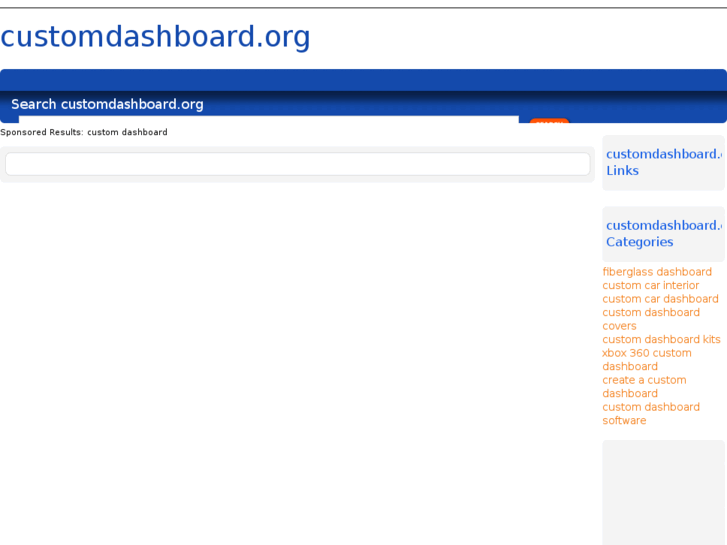 www.customdashboard.org