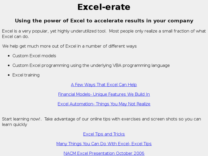www.excel-erate.biz