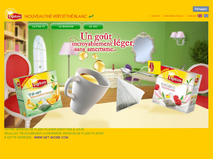 www.greenandwhitetea-lipton.com