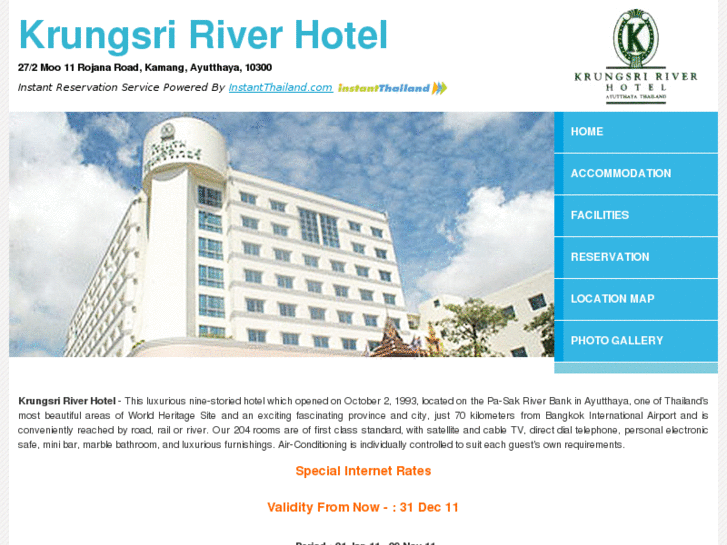 www.krungsririverhotelayuthaya.com