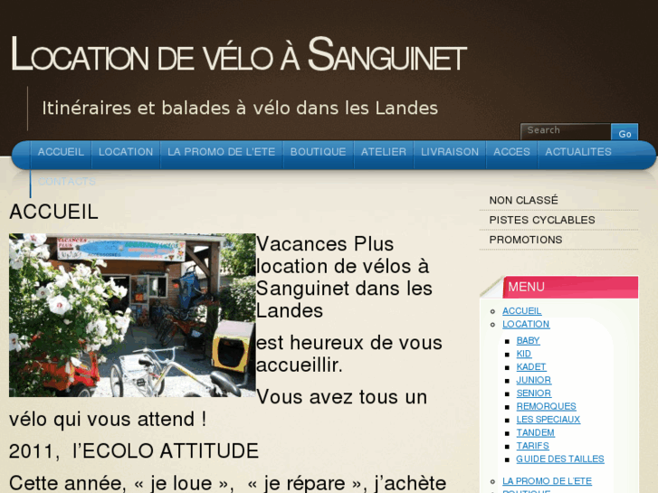 www.location-velo-sanguinet.com