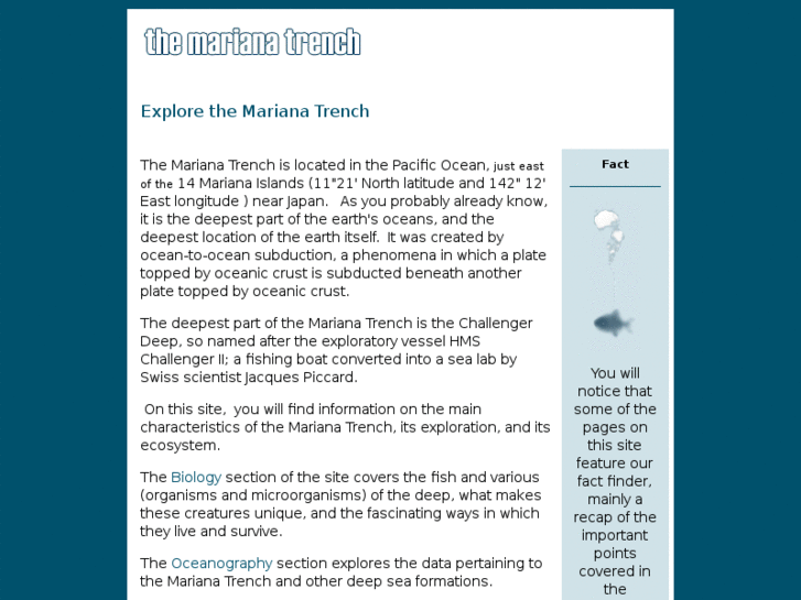 www.marianatrench.com
