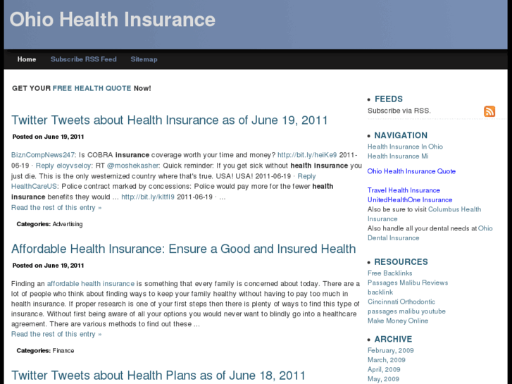 www.ohio-healthinsurance.net