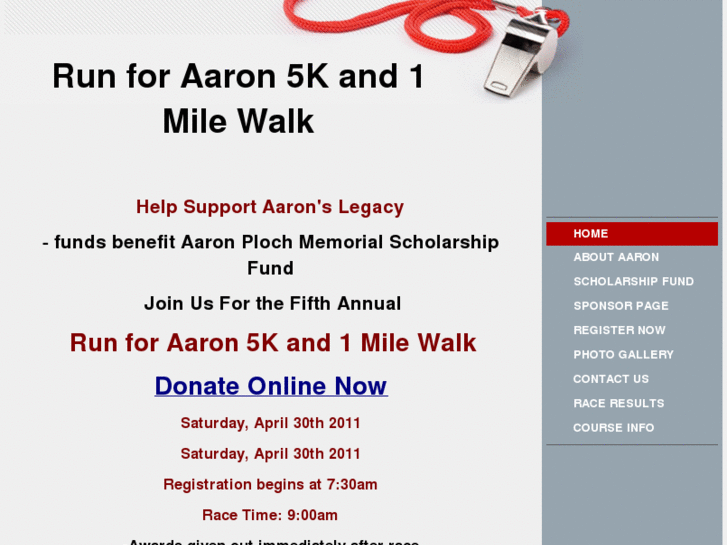 www.runforaaron.com