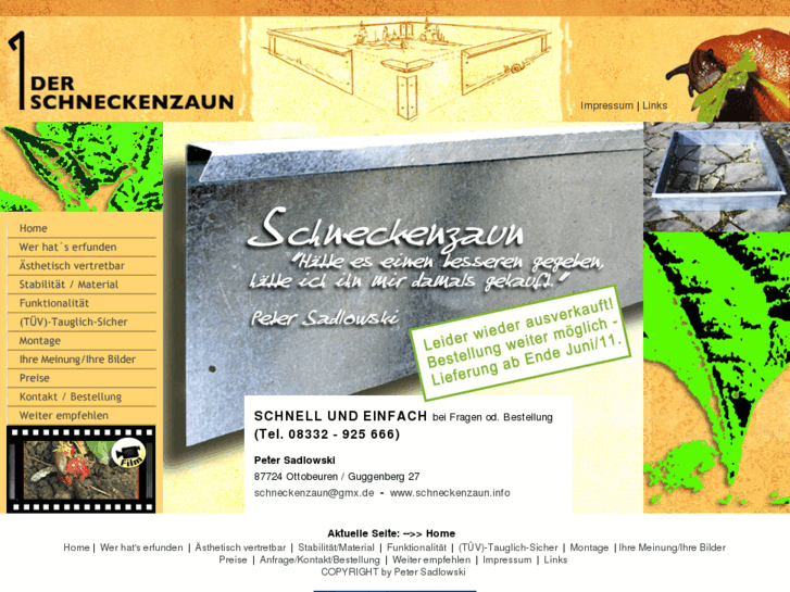 www.schneckenzaun.info