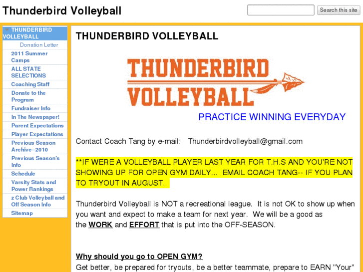 www.thunderbirdvb.com