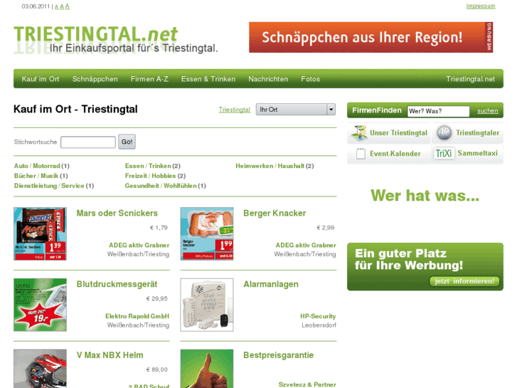 www.triestingtal.net