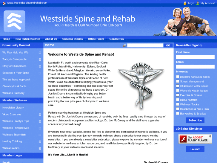 www.westsidespineandrehab.com