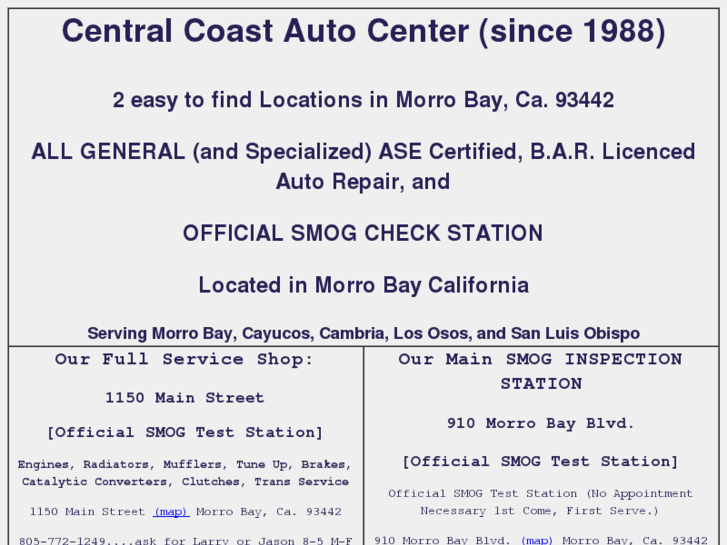 www.centralcoastautocenter.com