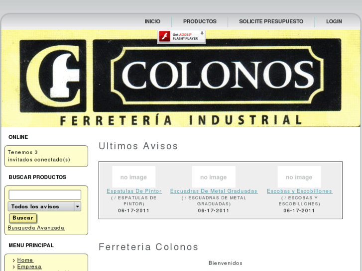 www.ferreteriacolonos.com