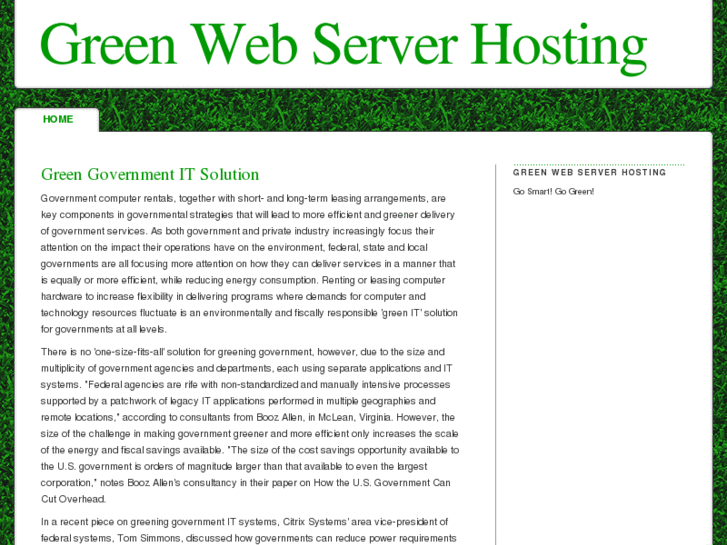 www.greenwebserverhosting.com