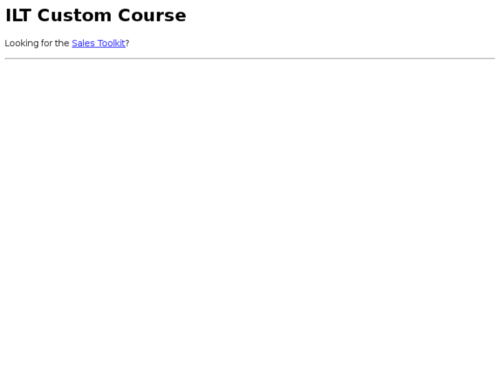 www.iltcustomcourse.com