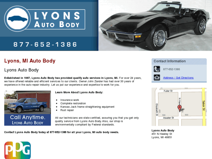 www.lyons-autobody.com