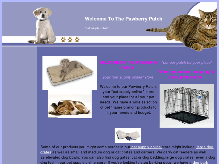 www.pawberrypetsuppliers.com