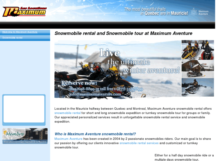 www.quebecsnowmobilerental.com