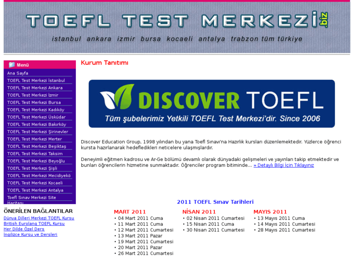 www.toefltestmerkezi.biz