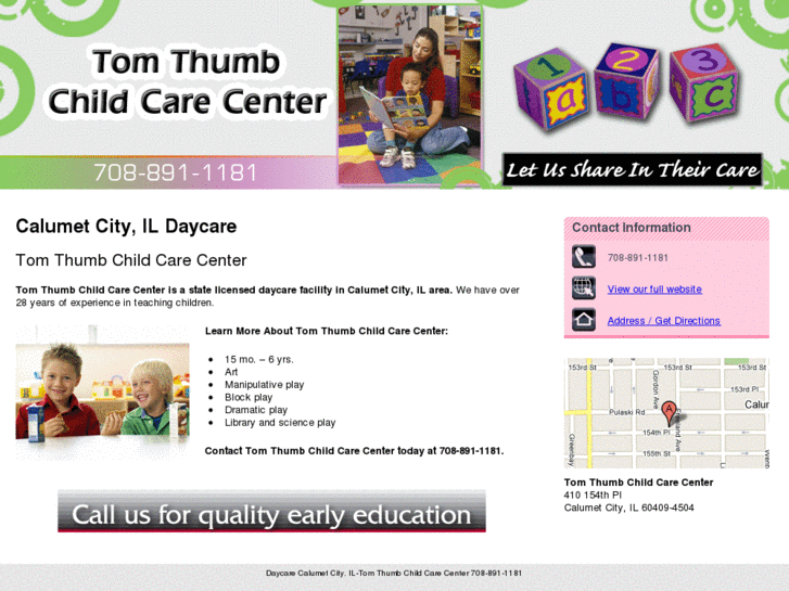 www.tomthumbchildcare.com