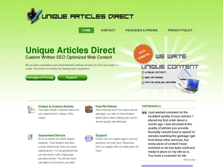 www.uniquearticlesdirect.com