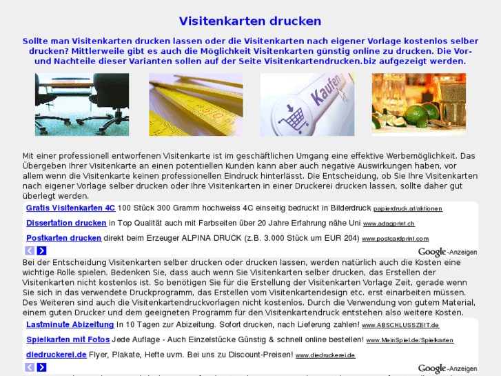 www.visitenkartendrucken.biz