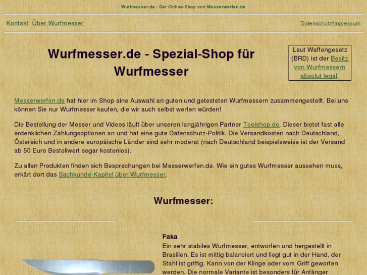 www.wurfmesser.de