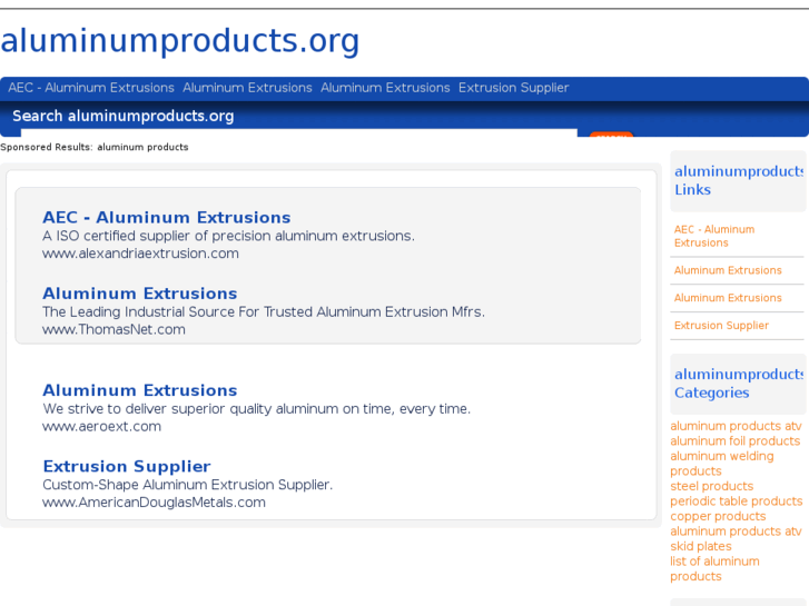 www.aluminumproducts.org