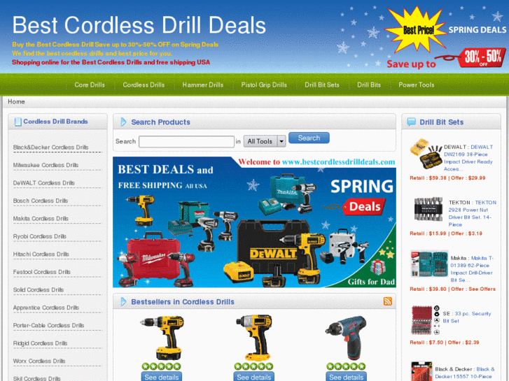 www.bestcordlessdrilldeals.com