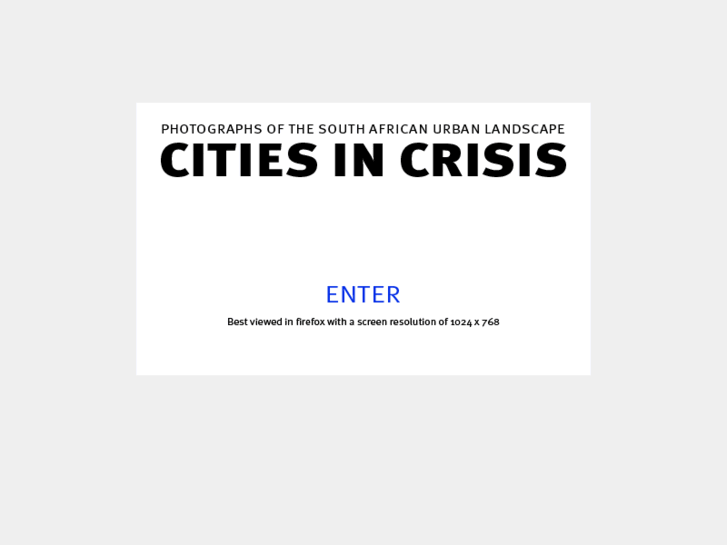 www.citiesincrisis.com