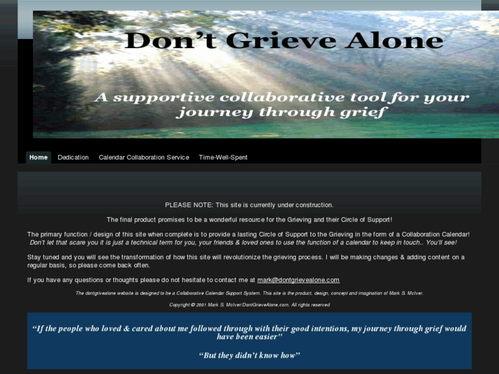 www.dontgrievealone.com