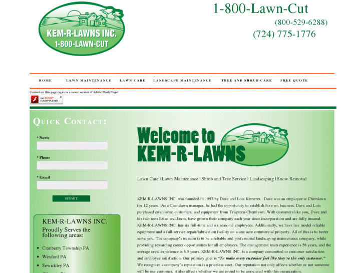 www.kem-r-lawns.com