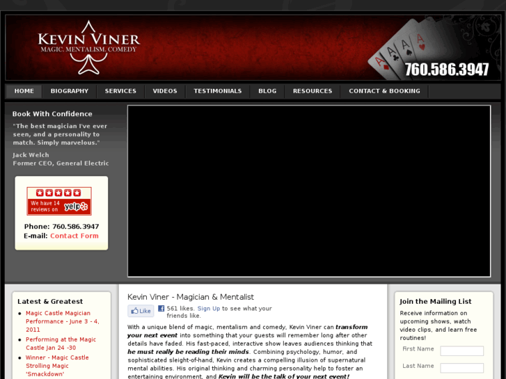 www.kevinvinermagic.com