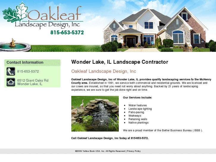 www.oakleaflandscapedesigninc.com