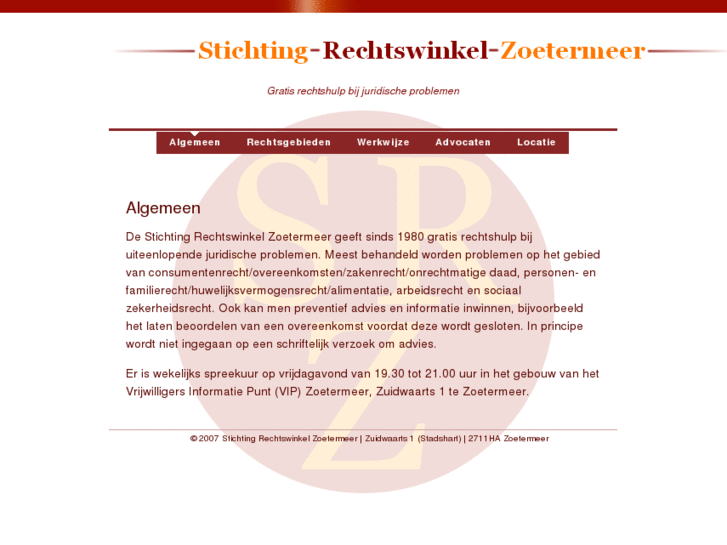 www.rechtswinkelzoetermeer.nl