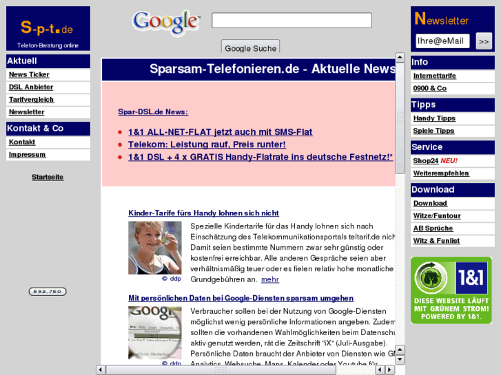 www.sparsam-telefonieren.de