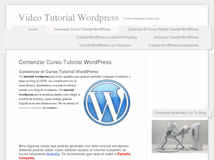 www.tutorial-wordpress.info