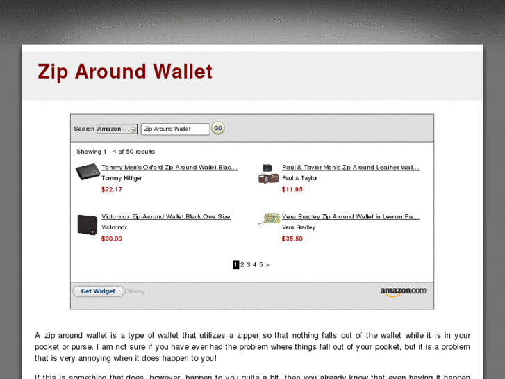 www.ziparoundwallet.com