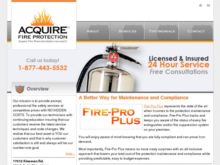 www.acquirefireprotection.com